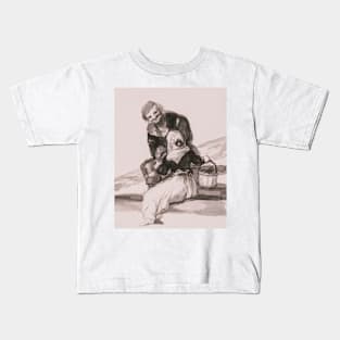 Beware of the Advice by Francisco Goya Kids T-Shirt